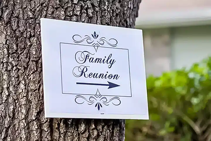Family Reunion How-To